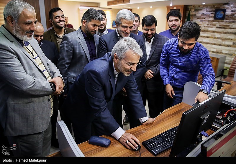 حضور محمدباقر نوبخت در خبرگزاری تسنیم