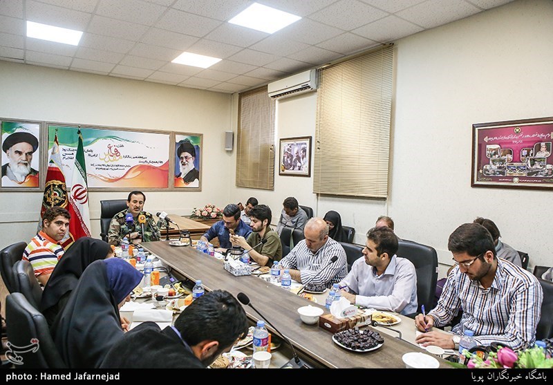 نشست خبری امیر ابراهیم گلفام رئیس سازمان حفظ آثار و نشر ارزش‌های دفاع مقدس ارتش