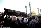 تشییع پیکر آیت الله راستی کاشانی