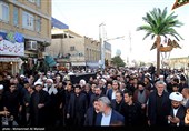 تشییع پیکر آیت الله راستی کاشانی