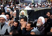 تشییع پیکر آیت الله راستی کاشانی