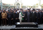 تشییع پیکر آیت الله راستی کاشانی