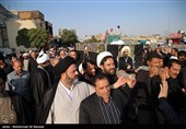 تشییع پیکر آیت الله راستی کاشانی