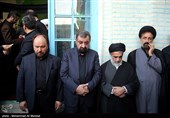 تشییع پیکر آیت الله راستی کاشانی
