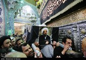 تشییع پیکر آیت الله راستی کاشانی