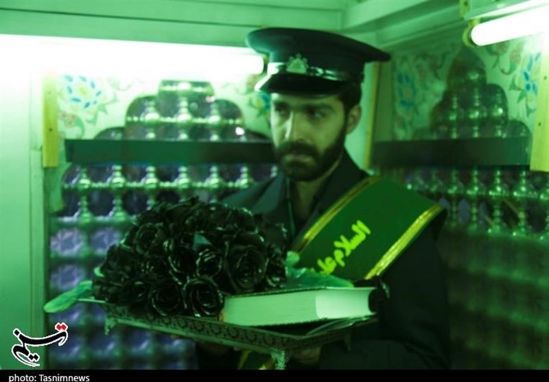 غبارروبی آستان مقدس امامزاده سیدمحمد جعفر(ع) یزد