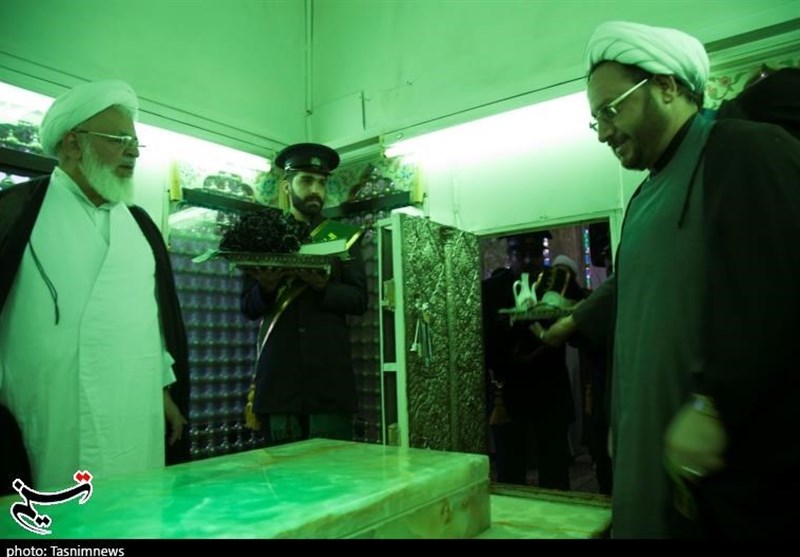 غبارروبی آستان مقدس امامزاده سیدمحمد جعفر(ع) یزد