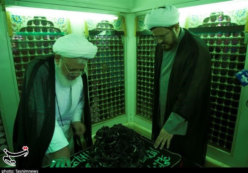 غبارروبی آستان مقدس امامزاده سیدمحمد جعفر(ع) یزد