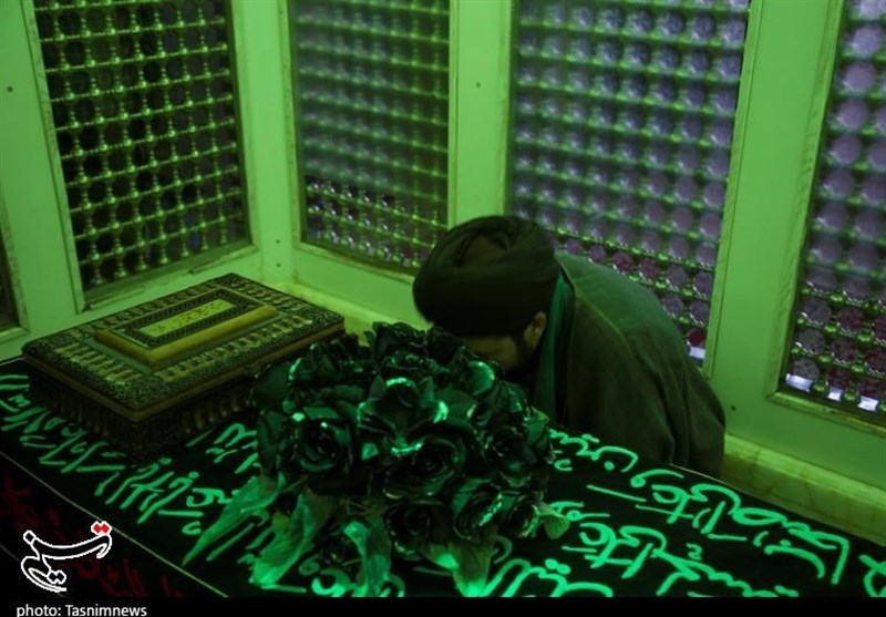 غبارروبی آستان مقدس امامزاده سیدمحمد جعفر(ع) یزد