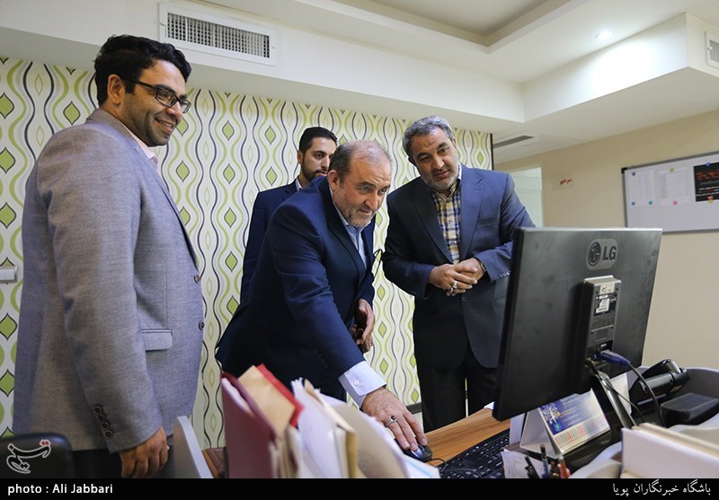 بازدید سردار خضرایی از باشگاه خبرنگاران پویا