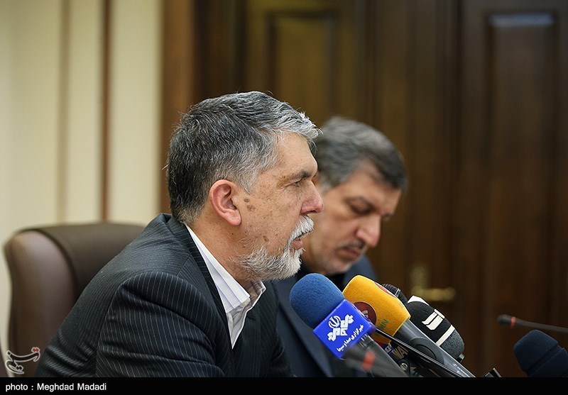 نشست خبری وزیر فرهنگ و ارشاد اسلامی
