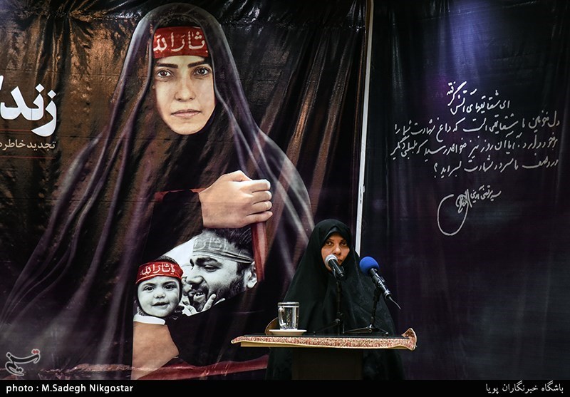 تجدید خاطره همسران شهدا در زندگی پشت خط