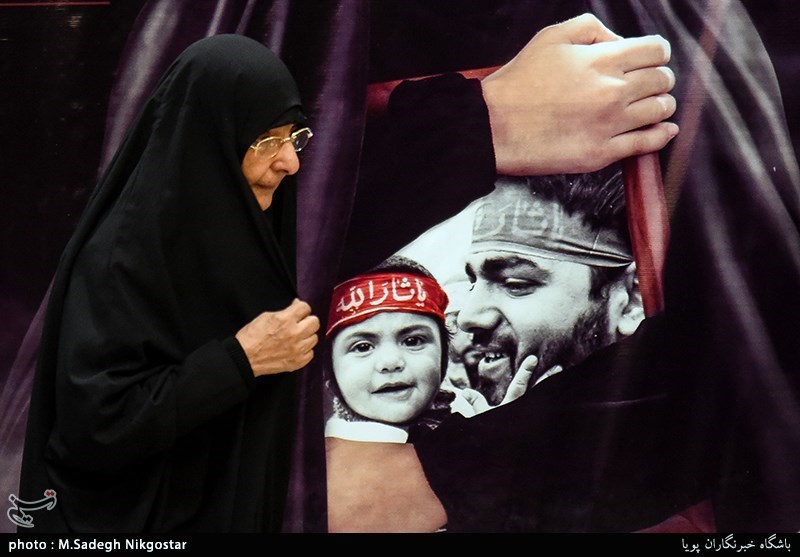 تجدید خاطره همسران شهدا در زندگی پشت خط