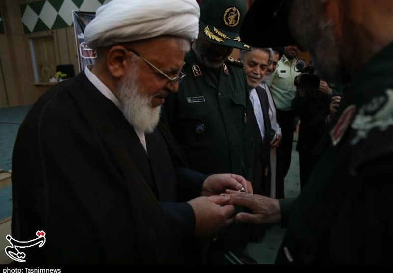 تکریم و معارفه فرماندهان پیشین و جدید سپاه الغدیر یزد