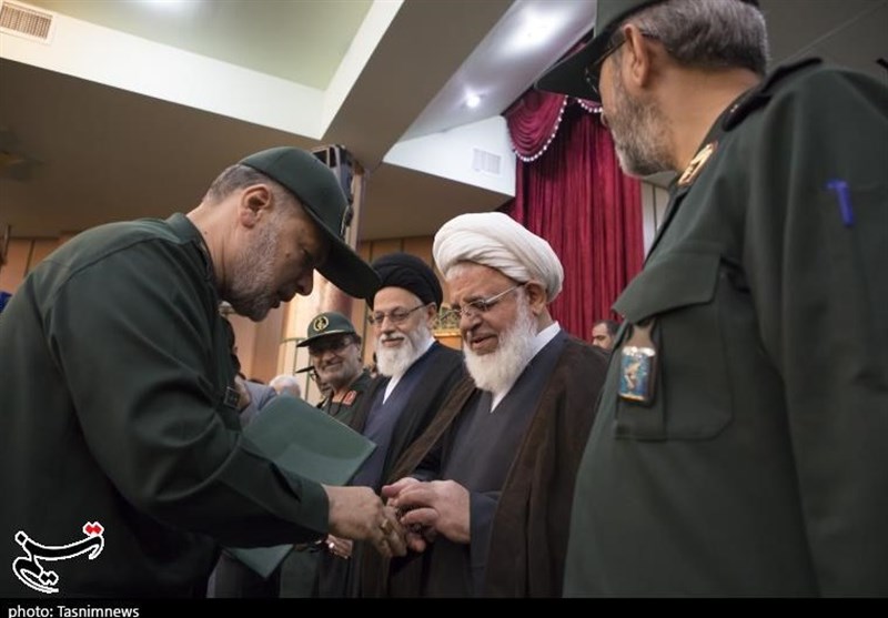 تکریم و معارفه فرماندهان پیشین و جدید سپاه الغدیر یزد