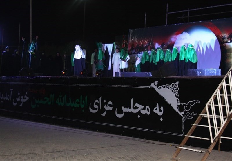 اجرای تعزیه ورود به کربلا در اهواز