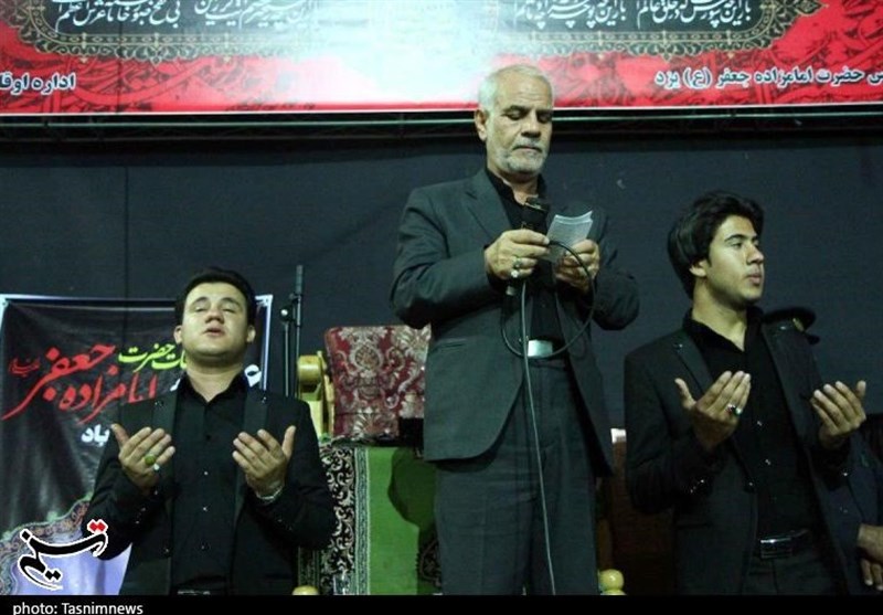 تشییع نمادین امامزاده جعفر علیه السلام یزد