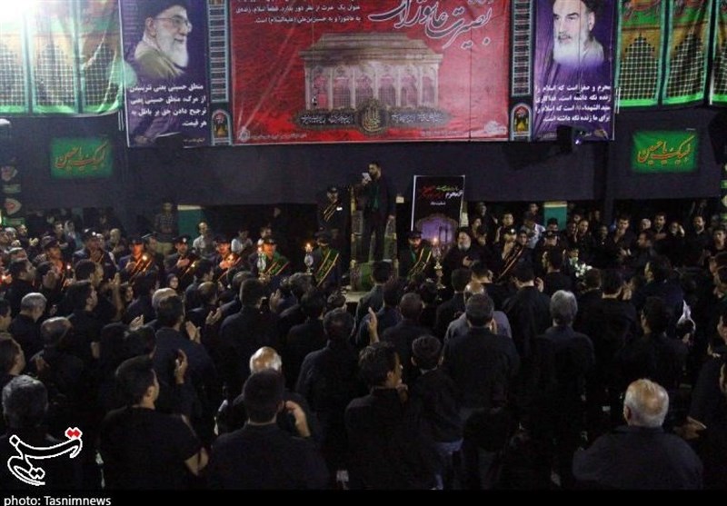 تشییع نمادین امامزاده جعفر علیه السلام یزد