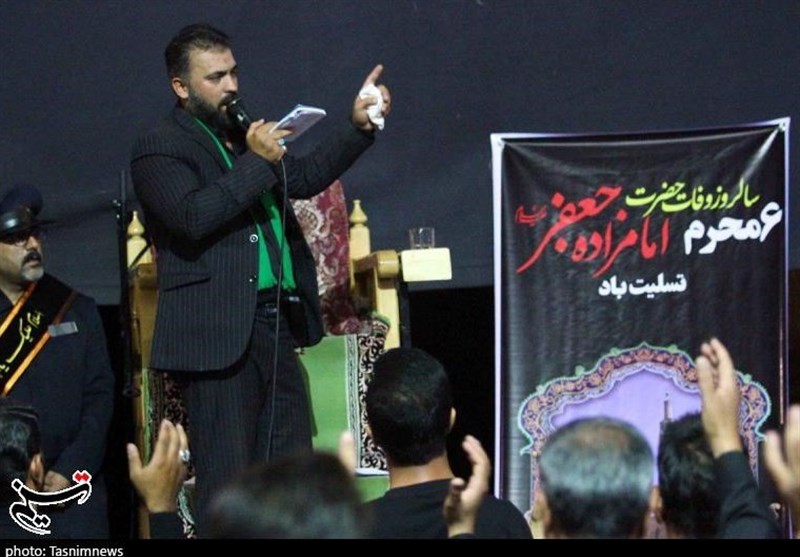 تشییع نمادین امامزاده جعفر علیه السلام یزد