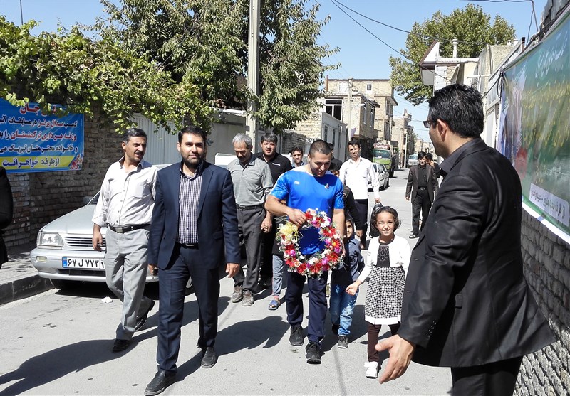 استقبال از علی میری-علی آقایاری