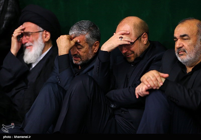 عزاداری شام غریبان حسینی در حسینیه امام خمینی(ره)