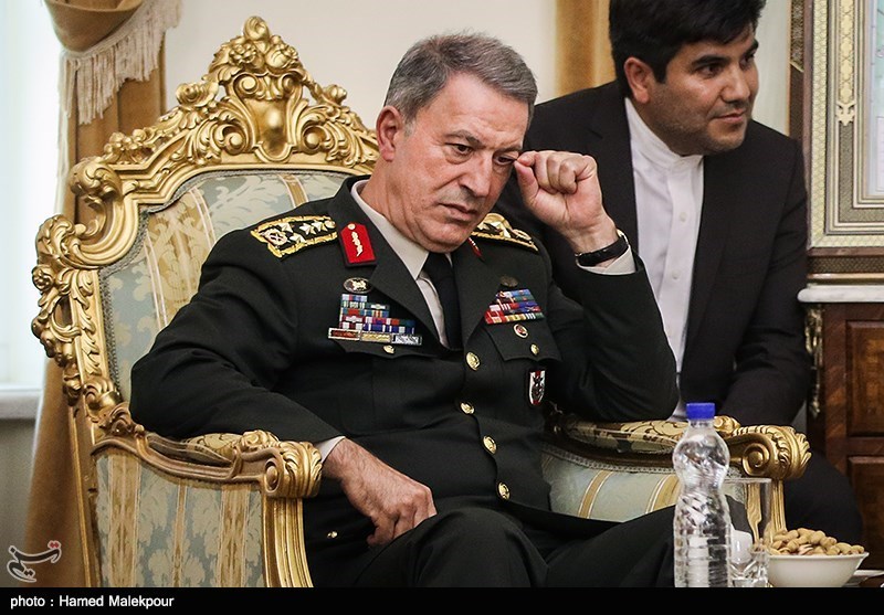 دیدار رئیس ستاد مشترک ارتش ترکیه با علی شمخانی