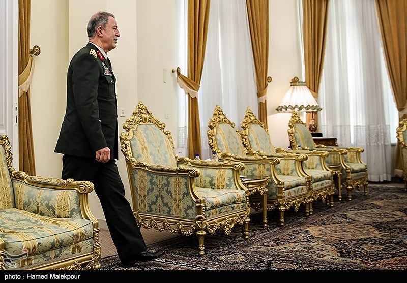 دیدار رئیس ستاد مشترک ارتش ترکیه با علی شمخانی