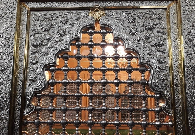 نصب ضریح جدید حرم علی بن مهزیار اهوازی