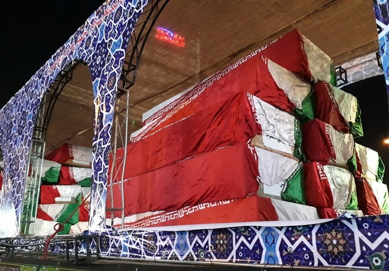 وداع با 119 شهید تازه تفحص شده