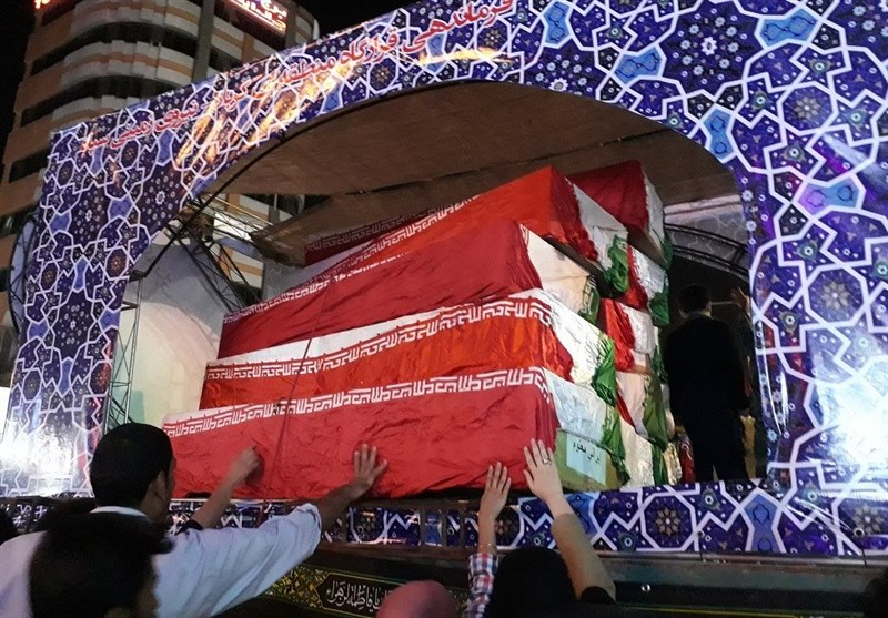 وداع با 119 شهید تازه تفحص شده