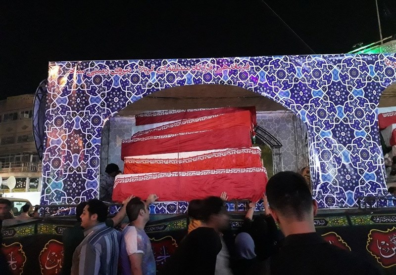 وداع با 119 شهید تازه تفحص شده