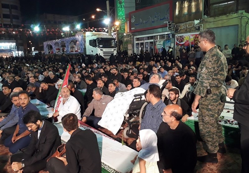 وداع با 119 شهید تازه تفحص شده