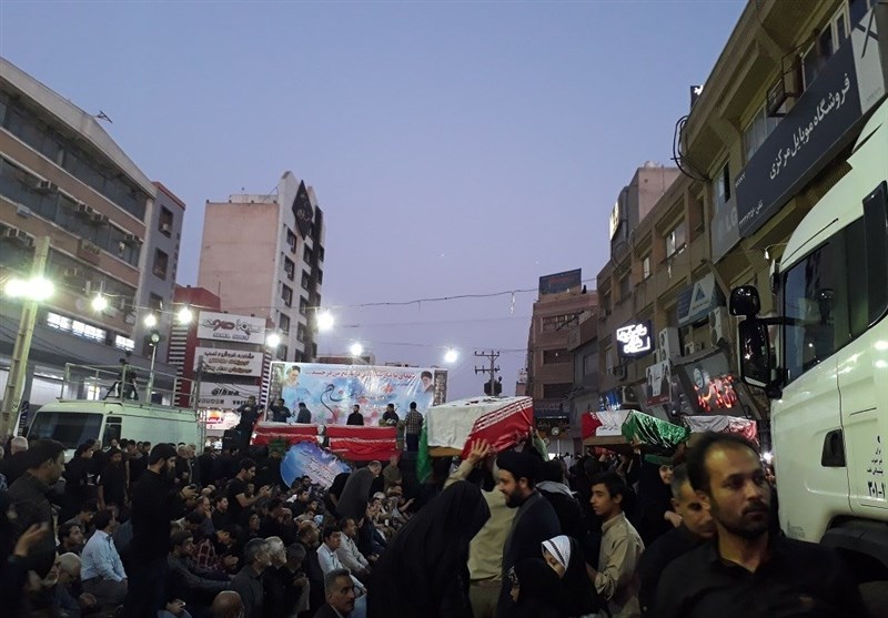 وداع با 119 شهید تازه تفحص شده