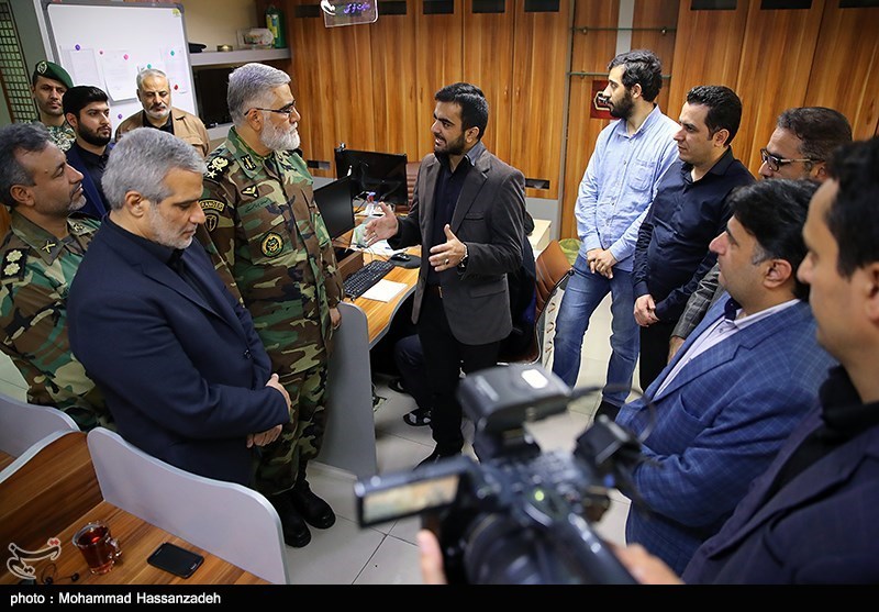 حضور امیر پوردستان در خبرگزاری تسنیم