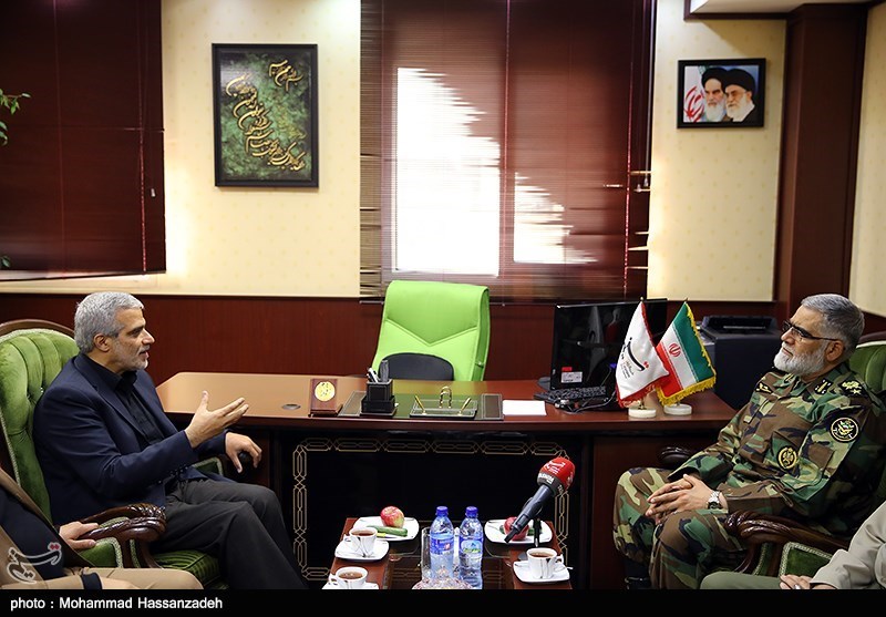 حضور امیر پوردستان در خبرگزاری تسنیم