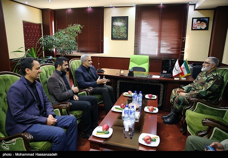 حضور امیر پوردستان در خبرگزاری تسنیم