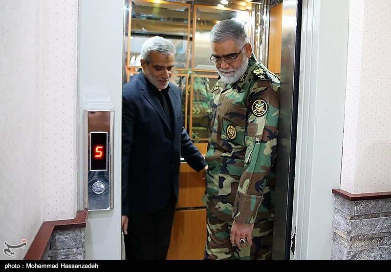 حضور امیر پوردستان در خبرگزاری تسنیم