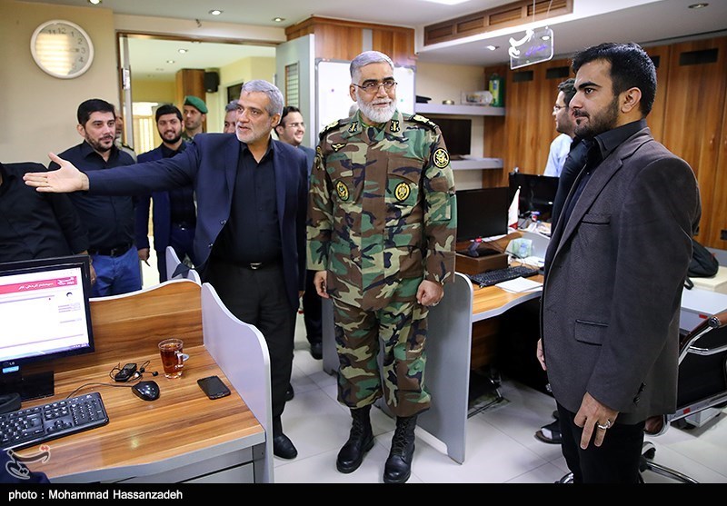 حضور امیر پوردستان در خبرگزاری تسنیم