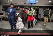 استقبال از مریم هاشمی قهرمان ووشو - کرمانشاه