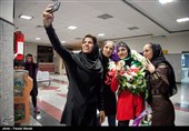 استقبال از مریم هاشمی قهرمان ووشو - کرمانشاه