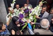 استقبال از مریم هاشمی قهرمان ووشو - کرمانشاه