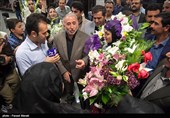 استقبال از مریم هاشمی قهرمان ووشو - کرمانشاه