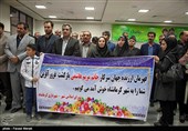 استقبال از مریم هاشمی قهرمان ووشو - کرمانشاه