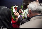 استقبال از مریم هاشمی قهرمان ووشو - کرمانشاه