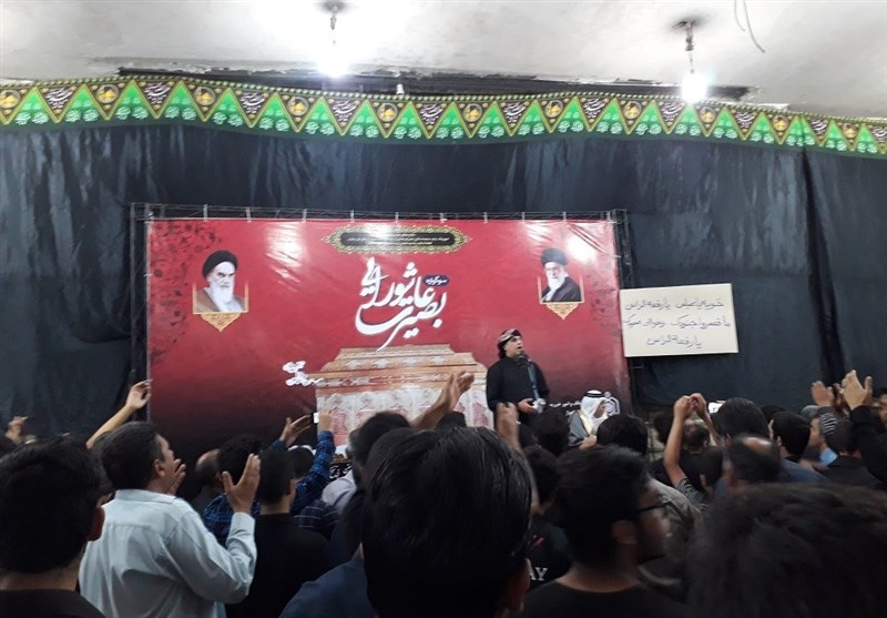 نوحه خوانی نزار قطری در بزرگداشت شهید مدافع حرم