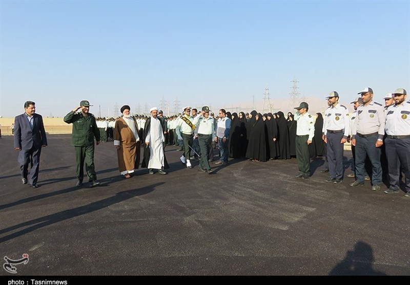 صبحگاه مشترک هفته نیروی انتظامی دامغان