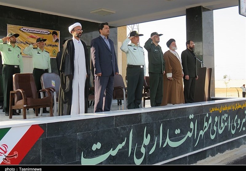 صبحگاه مشترک هفته نیروی انتظامی دامغان