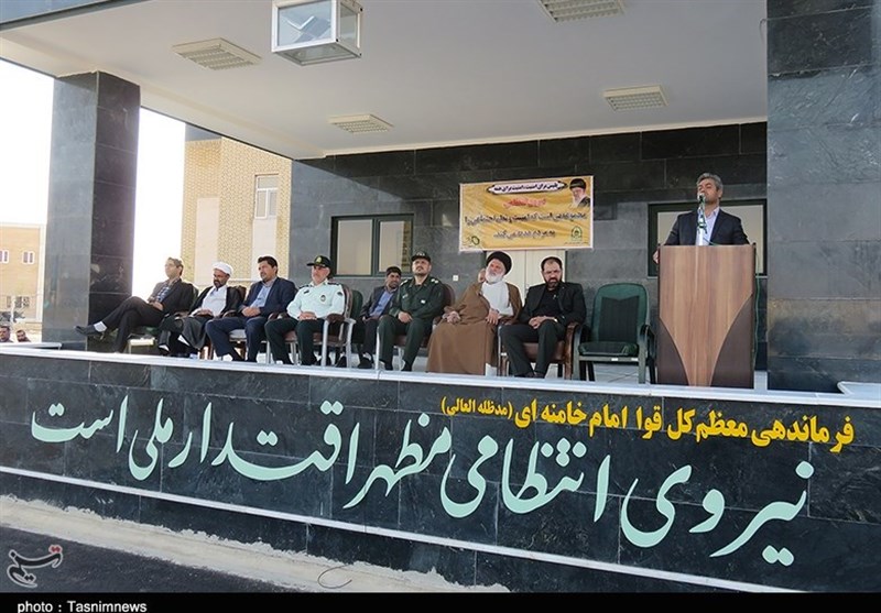 صبحگاه مشترک هفته نیروی انتظامی دامغان