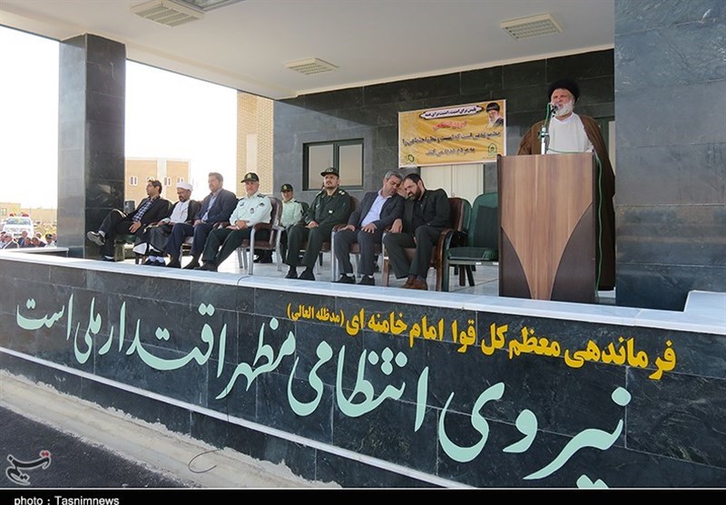 صبحگاه مشترک هفته نیروی انتظامی دامغان