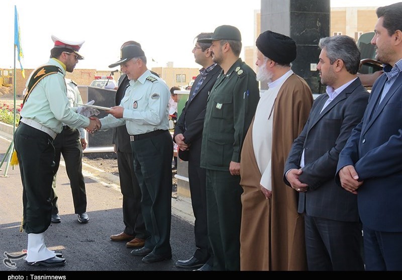 صبحگاه مشترک هفته نیروی انتظامی دامغان